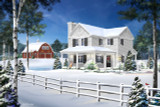 Country House Plan - 82505 - Front Exterior