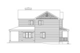 Country House Plan - 82505 - Right Exterior