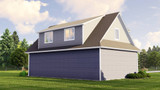 Cottage House Plan - 47019 - Rear Exterior