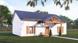 Country House Plan - Canna Lily 62249 - Left Exterior