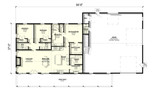 Country House Plan - Geranium 12342 - 1st Floor Plan