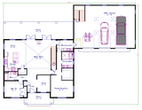 Farmhouse House Plan - Frontier 76072 - 1st Floor Plan