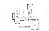 Craftsman House Plan - 69320 - 2nd Floor Plan