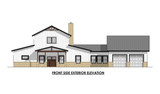 Farmhouse House Plan - Chrysanthemum 45612 - Front Exterior