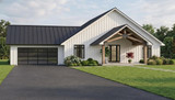 Ranch House Plan - 99379 - Front Exterior