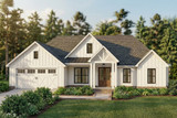 Farmhouse House Plan - Deer Run 47485 - Front Exterior