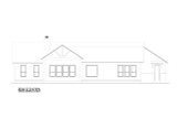 Secondary Image - Ranch House Plan - 96822 - Rear Exterior