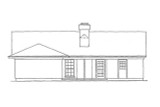Secondary Image - Ranch House Plan - Collierville 29456 - Rear Exterior