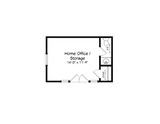 Cottage House Plan - 26328 - 1st Floor Plan