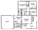 Country House Plan - Desoto 36596 - 1st Floor Plan