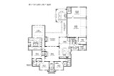 French Country House Plan - Francis 31576 - 1st Floor Plan