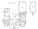 French Country House Plan - Royal Oaks 2 96799 - 2nd Floor Plan