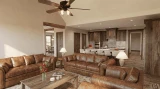Farmhouse House Plan - Grand Ridge Lodge  67267 - Great Room