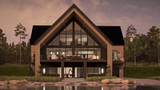 European House Plan - Kasper 76788 - Rear Exterior