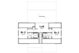 European House Plan - Kasper 76788 - 2nd Floor Plan