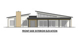 Contemporary House Plan - Buttercup 58412 - Front Exterior