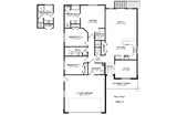 Traditional House Plan - Brady 18128 - 1st Floor Plan