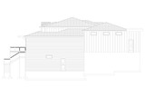 Contemporary House Plan - Quick 91873 - Left Exterior