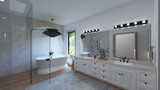 Contemporary House Plan - Quick 91873 - Master Bathroom