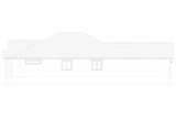 Ranch House Plan - Eliason 20083 - Right Exterior