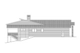 Contemporary House Plan - Everwood 70930 - Left Exterior