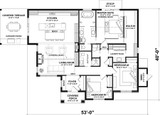 Farmhouse House Plan - Lohan 2 93361 - 1st Floor Plan