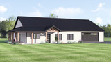 Country House Plan - 80577 - Front Exterior