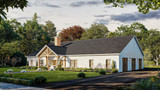 Farmhouse House Plan - Cassidy-6A 50799 - Right Exterior