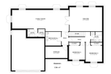 Ranch House Plan - Berry 49327 - Basement Floor Plan