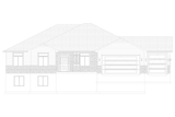 Ranch House Plan - Bitton 30524 - Front Exterior