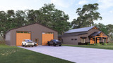 Country House Plan - Baneberry 39407 - Left Exterior