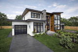 Contemporary House Plan - Tower Estate 10612 - Exterior