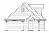 Secondary Image - Traditional House Plan - Garage w/Attic 80348 - Left Exterior