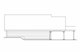 Traditional House Plan - Garage w/Attic 80348 - Rear Exterior