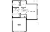 Traditional House Plan - Crews 65245 - Basement Floor Plan