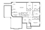 European House Plan - Rock Creek 33728 - Basement Floor Plan