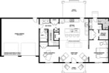 Farmhouse House Plan - 82740 - Basement Floor Plan