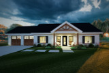 Farmhouse House Plan - 82740 - Exterior