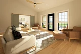Farmhouse House Plan - 82740 - Living Room