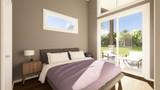 Contemporary House Plan - 51260 - Bedroom