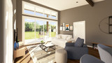 Contemporary House Plan - 51260 - Living Room
