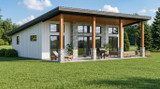 Contemporary House Plan - 51260 - Rear Exterior