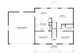 Farmhouse House Plan - Willow 12005 - 1st Floor Plan