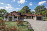 Craftsman House Plan - Maple Ridge 67961 - Front Exterior