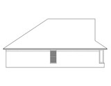Traditional House Plan - 94385 - Left Exterior