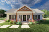 Farmhouse House Plan - 56240 - Front Exterior