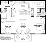 Farmhouse House Plan - 56240 - Basement Floor Plan