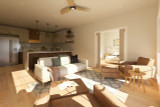 Farmhouse House Plan - 56240 - Living Room