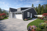 Craftsman House Plan - Lola Home 87576 - Exterior