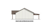 Country House Plan - Aloe 21282 - Right Exterior